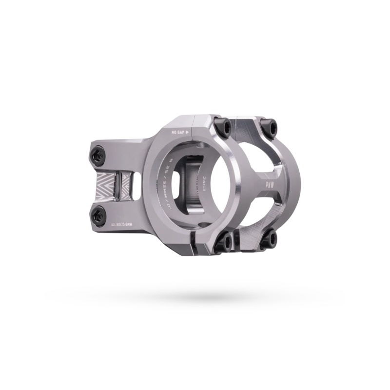 PNW Components Loam CNC Stem Orange 32mm 31.8mm