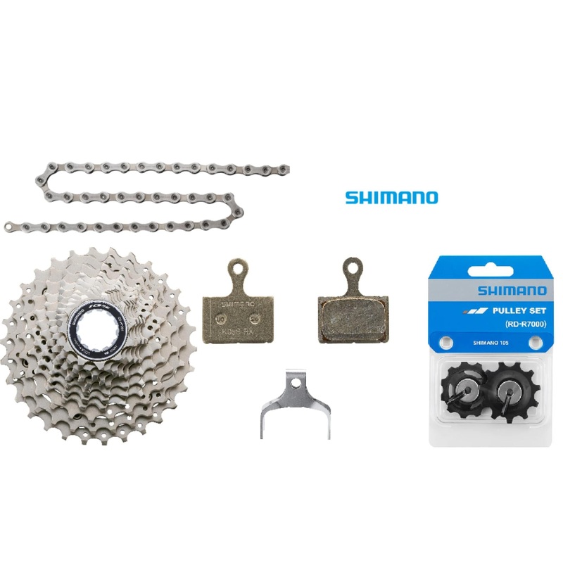 Shimano 105 11-Speed Disc Winter Service Bundle 11-28