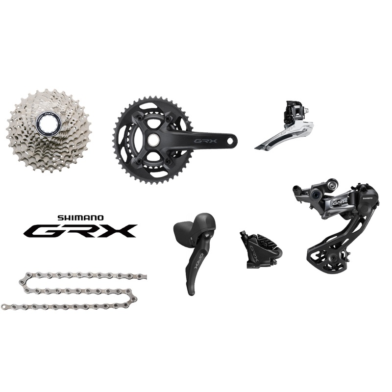 Shimano GRX RX600 2 x 11 Groupset 175mm - 46/30T 11-28
