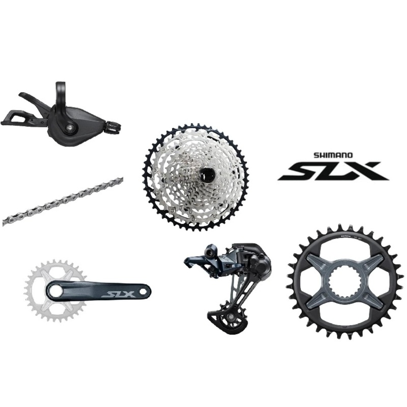 Shimano SLX 12-Speed Drivetrain Bundle 175mm 30T Band On