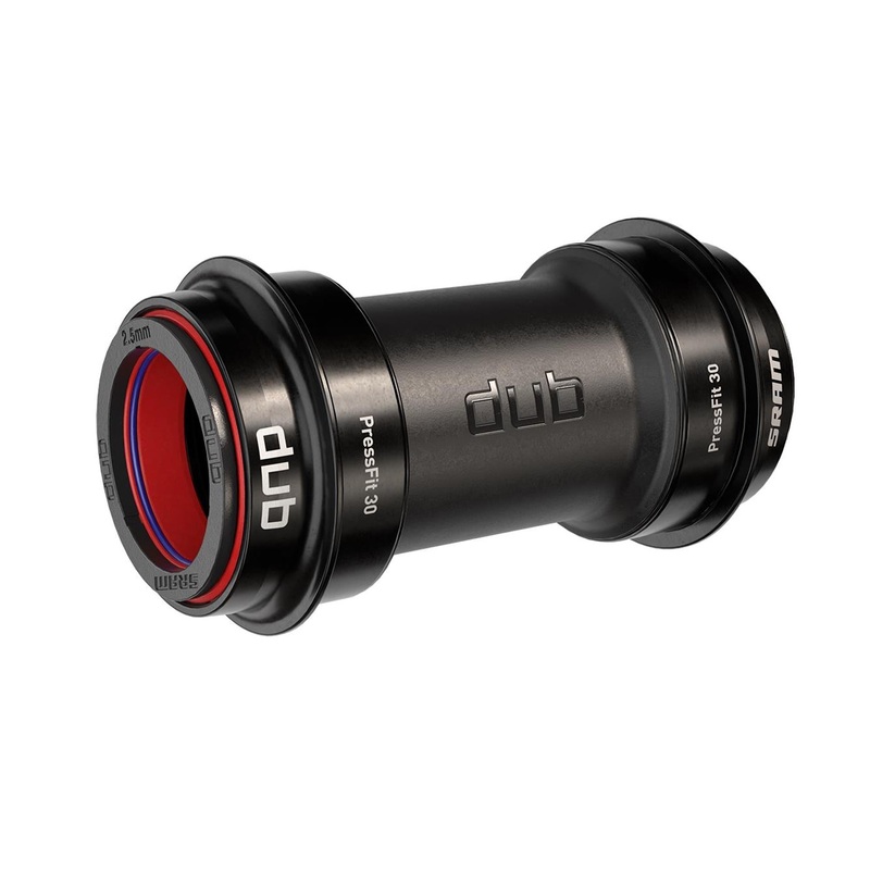 SRAM DUB Pressfit 30 Road Wide Bottom Bracket PF30 68mm Black 68mm