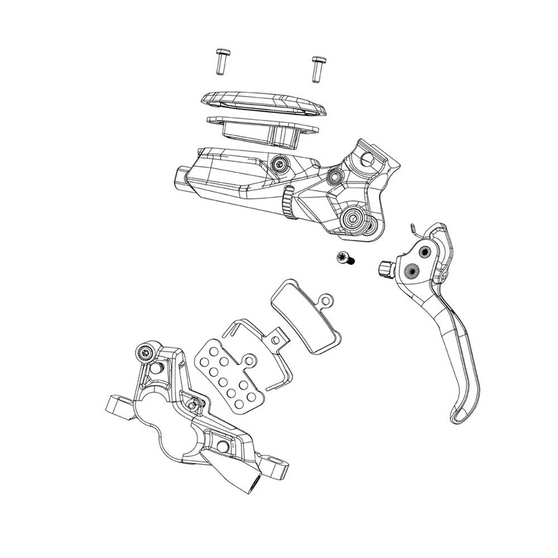 SRAM Pro Mineral Oil Disc Brake Bleed Kit One Size
