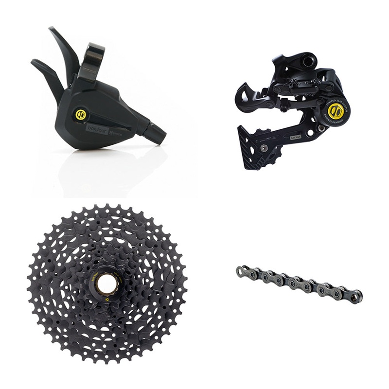 Box Components Box Four 8-Speed Wide Single Shift Groupset Black 8-Speed