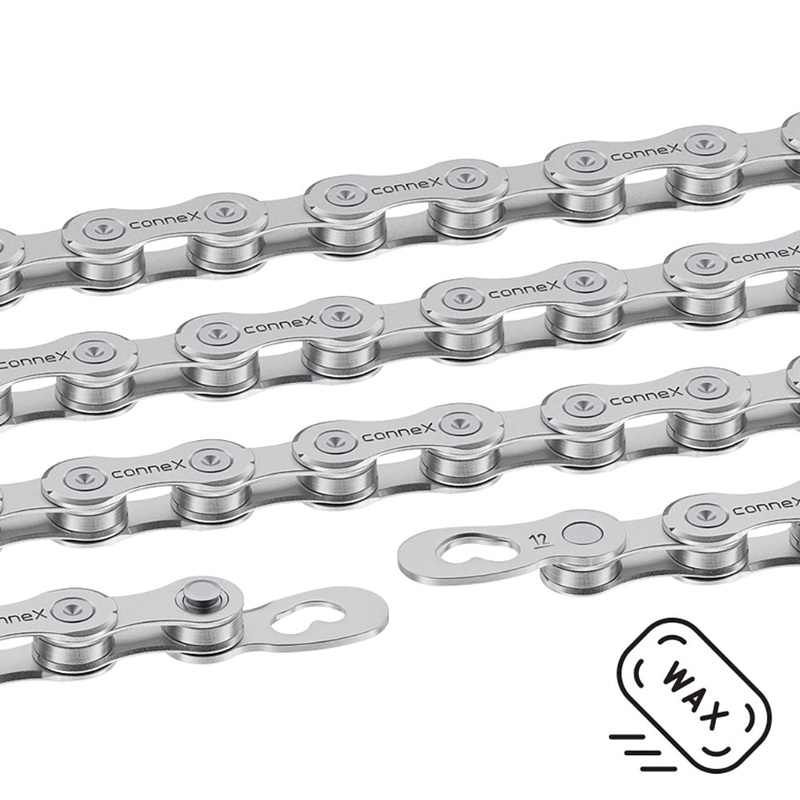Connex 12WAX 12-Speed Chain Nickel 118 Links