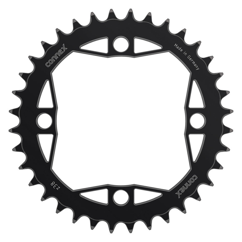 Connex Steel Chainring Narrow Wide Black 34T