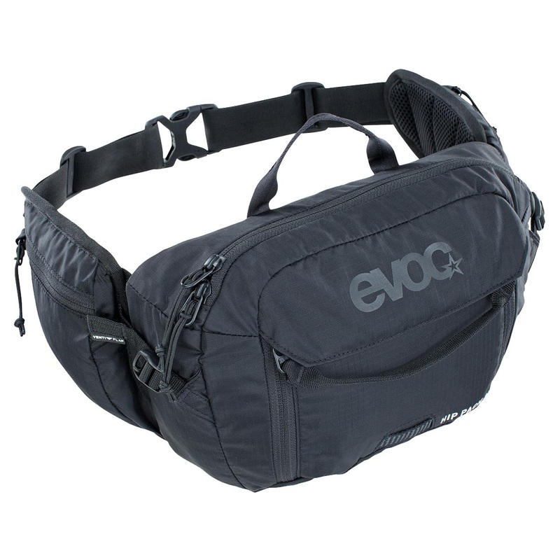 EVOC Hip Pack 3L + Hydration Bladder Black One Size