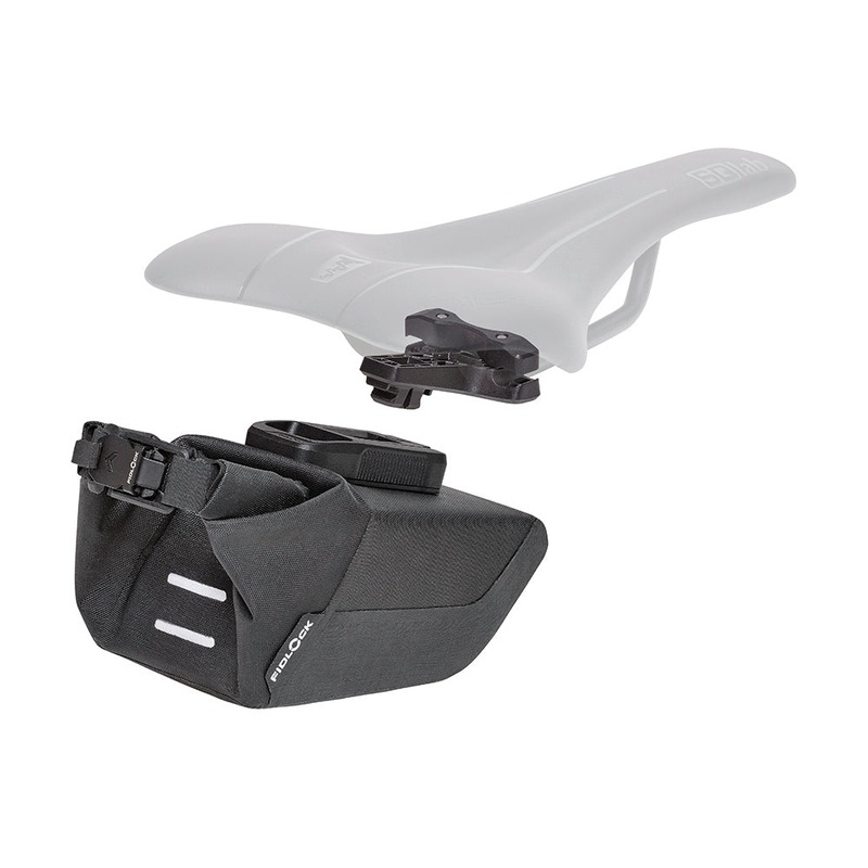 Fidlock Pinclip Saddle Bag S + Saddle Base Black 0.4L