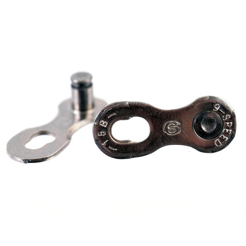 Gusset Quick Joining Chain Link 9-Speed Chrome 9-Speed