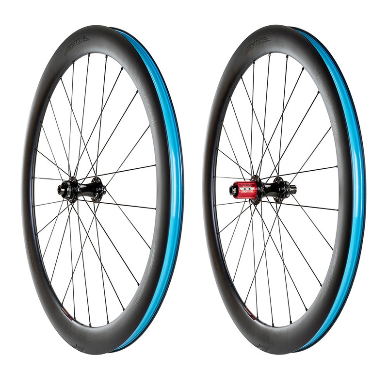 Halo Carbaura RCD 50mm Wheelset Black 700c Pair Campag
