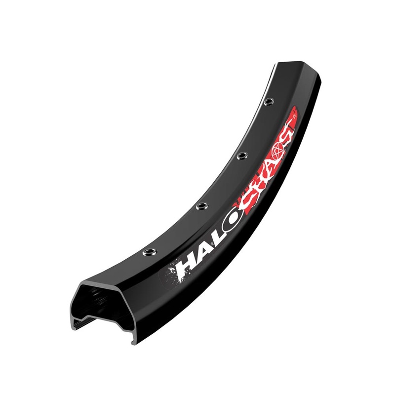 Halo Chaos 26" Rim Black 32H