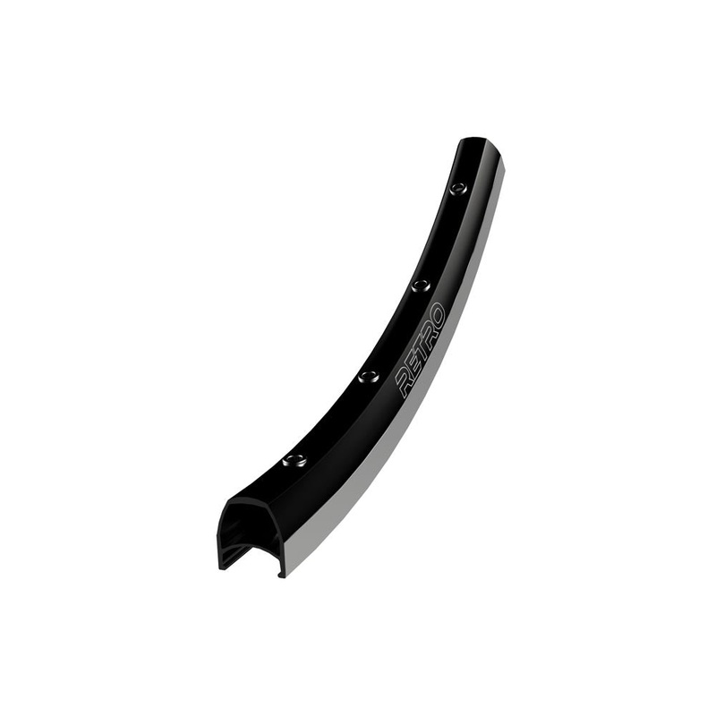 Halo Retro Rim Black/CNC 32H