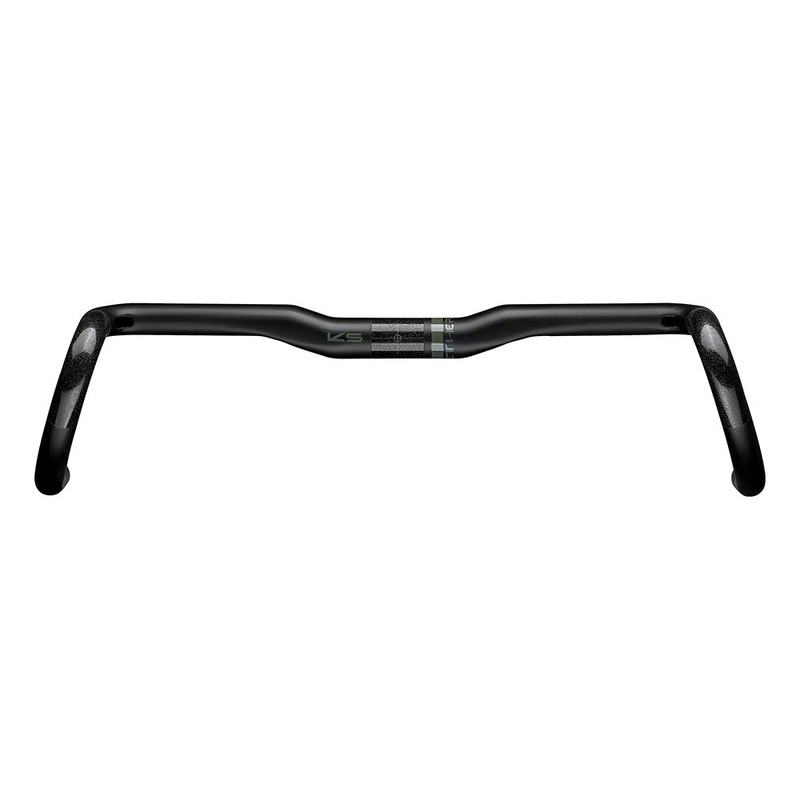 KS Ether Carbon Gravel Handlebars Black 420mm