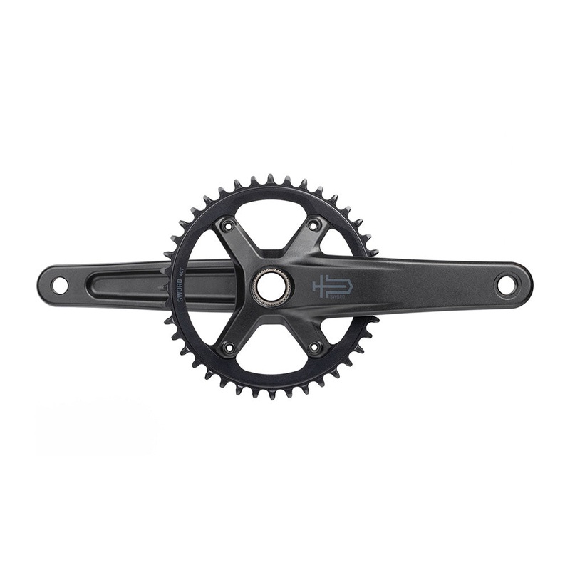 MicroSHIFT Sword 1x Crankset Black 165mm 40T