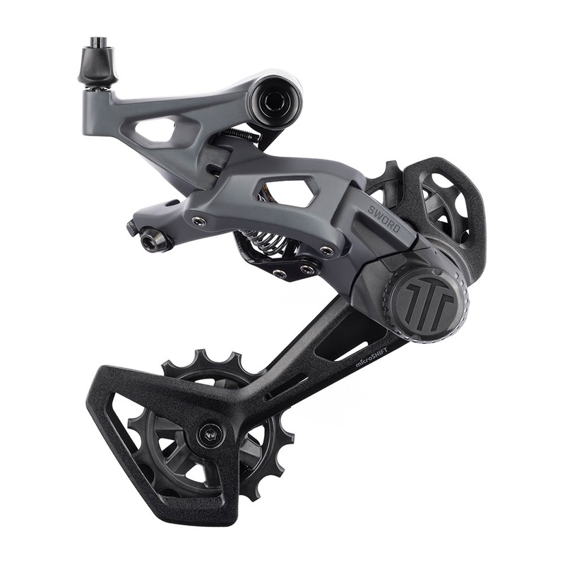 MicroSHIFT Sword Rear Derailleur 2x10 Speed Black 2x10sp Long Cage