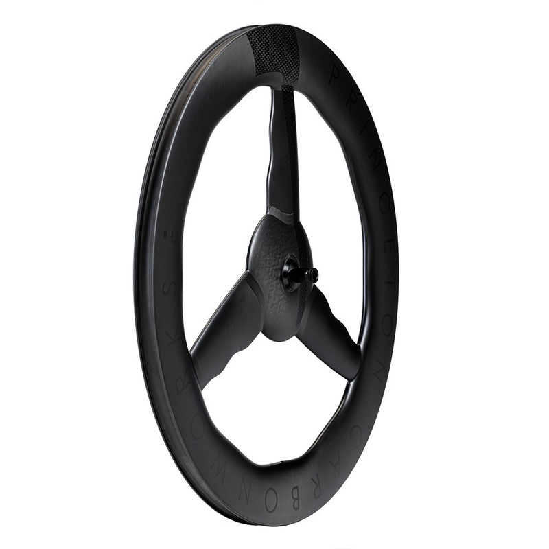 Princeton CarbonWorks Mach 7580 TSV2 Front Black Tactic Hub