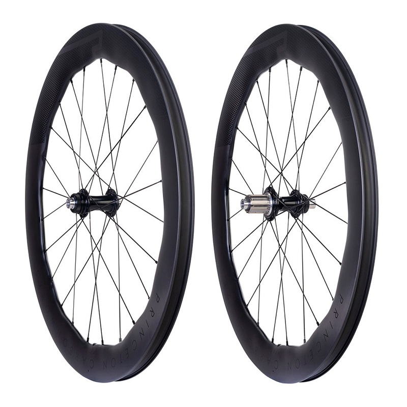 Princeton CarbonWorks Wake 6560 Evo - White Industries Hubs Black White Industries Hub Campag