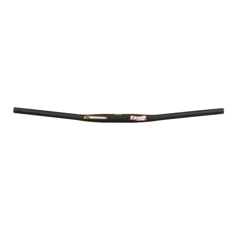 Renthal Fatbar Lite Zero Rise Black Zero 31.8mm