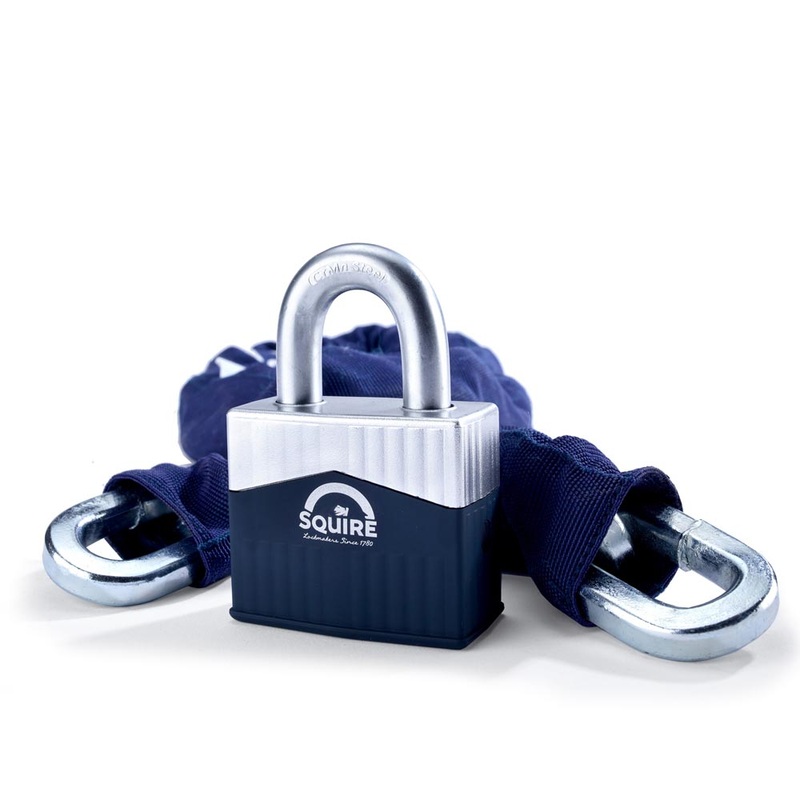 Squire Warrior 65 Bike Lock Black 10x1200mm Key