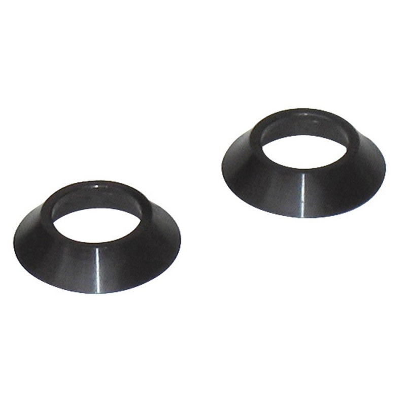Halo DJ Wideboy Hub Adaptors Black 20x110mm Front
