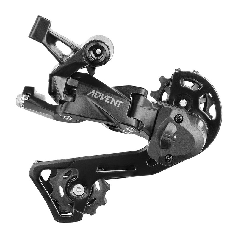 MicroSHIFT Advent Clutch Rear Derailleurs - 9 Speed Black 9-Speed 40-46T