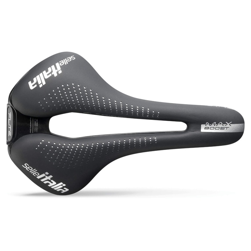 Selle Italia Max Flite Boost Gel TI316 Superflow Saddle Black L3