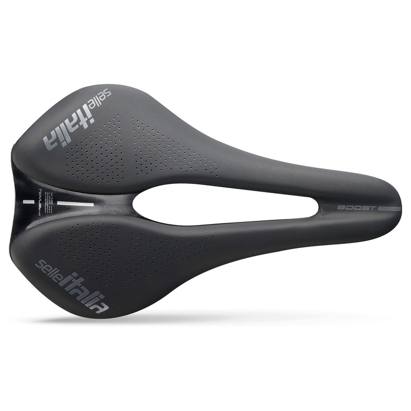 Selle Italia Max Novus Evo Boost TI316 Superflow Saddle Black/Black L3