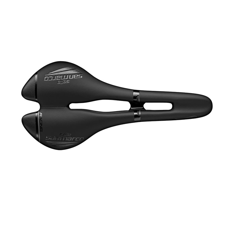 Selle San Marco Aspide Open-Fit Racing Saddle Black/Black NARROW (S2)