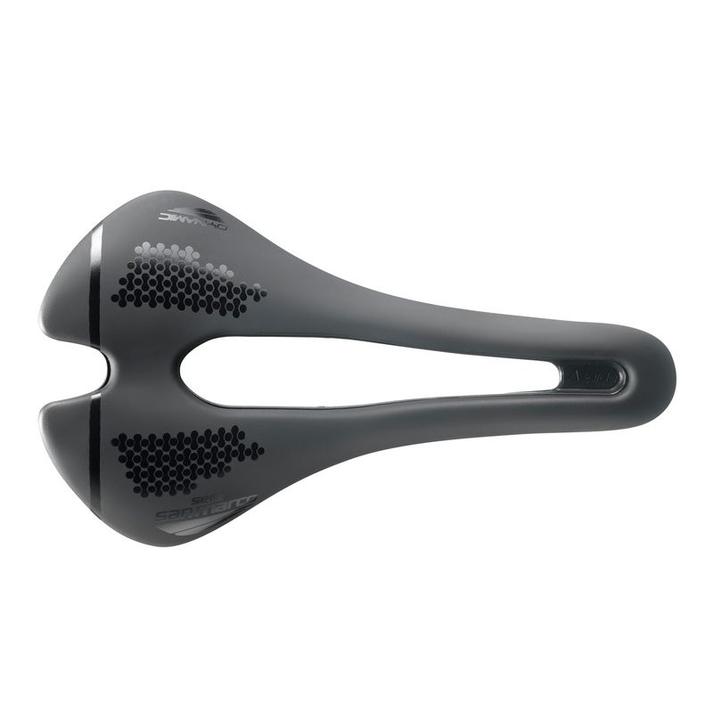 Selle San Marco Aspide Short Dynamic Saddle Black/Black NARROW (S3)