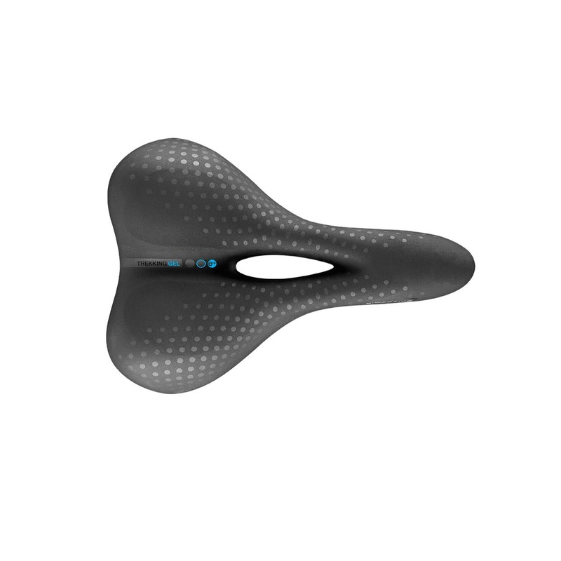 Selle San Marco Bioaktive Trekking Open Fit Gel Saddle Black L