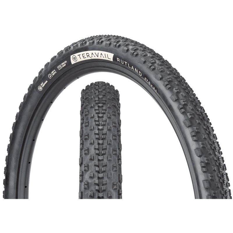 Teravail Rutland Tyre Black 27.5 x 2.1 Light & Supple