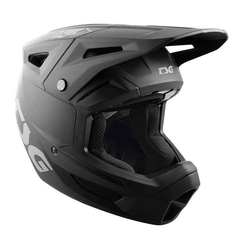 TSG Sentinel Full Face Helmet Satin Black S