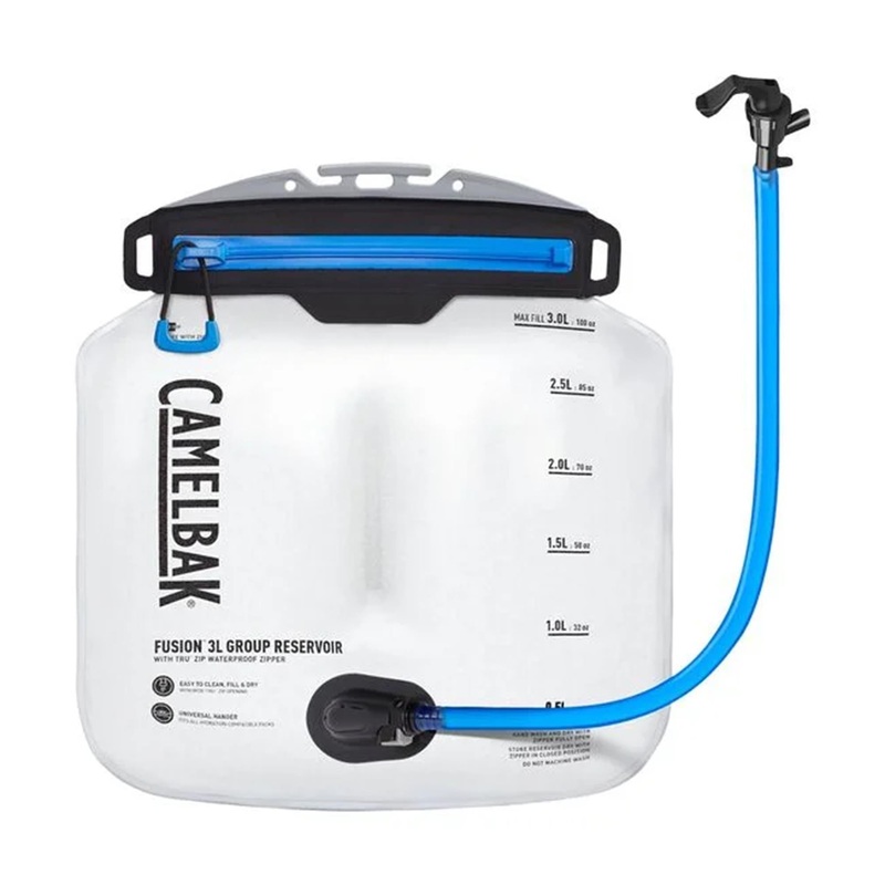 CamelBak Fusion 3L Group Reservoir with Tru Zip Waterproof Zipper Clear 3L