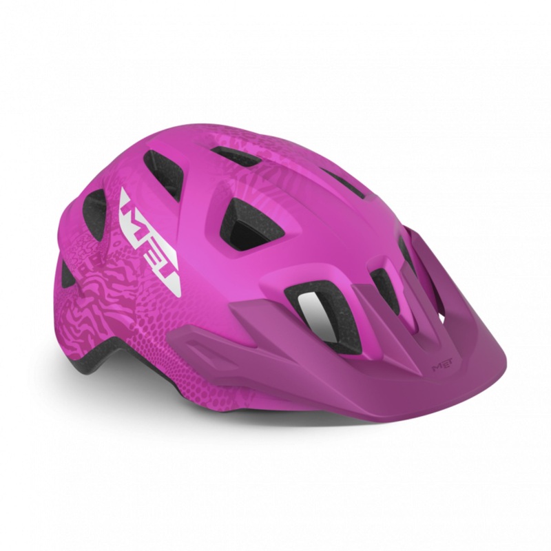 MET Eldar Helmet Pink 52-57cm (Uni-Size)