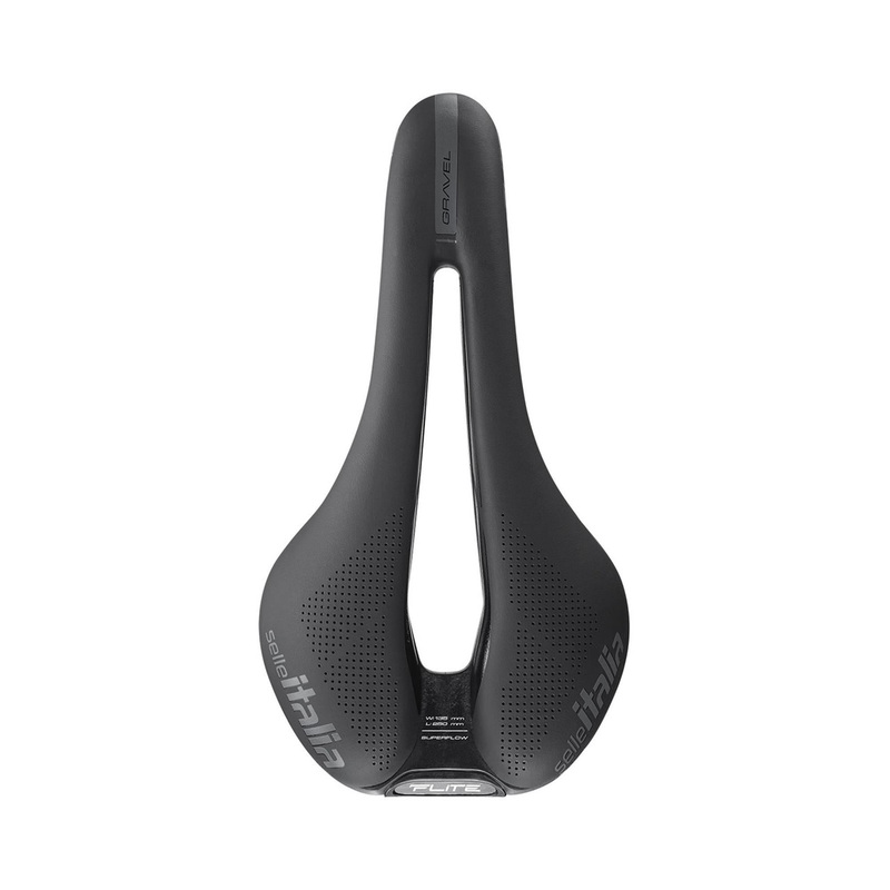 Selle Italia Flite Boost TI316 Superflow Gravel Saddle Grey L3
