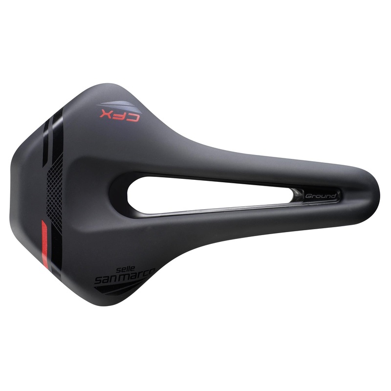 Selle San Marco GrouND Carbon FX MTB Saddle Black/Black NARROW (S3)