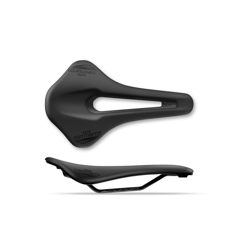 Selle San Marco Shortfit 2.0 Sport Saddle Black/Black S3