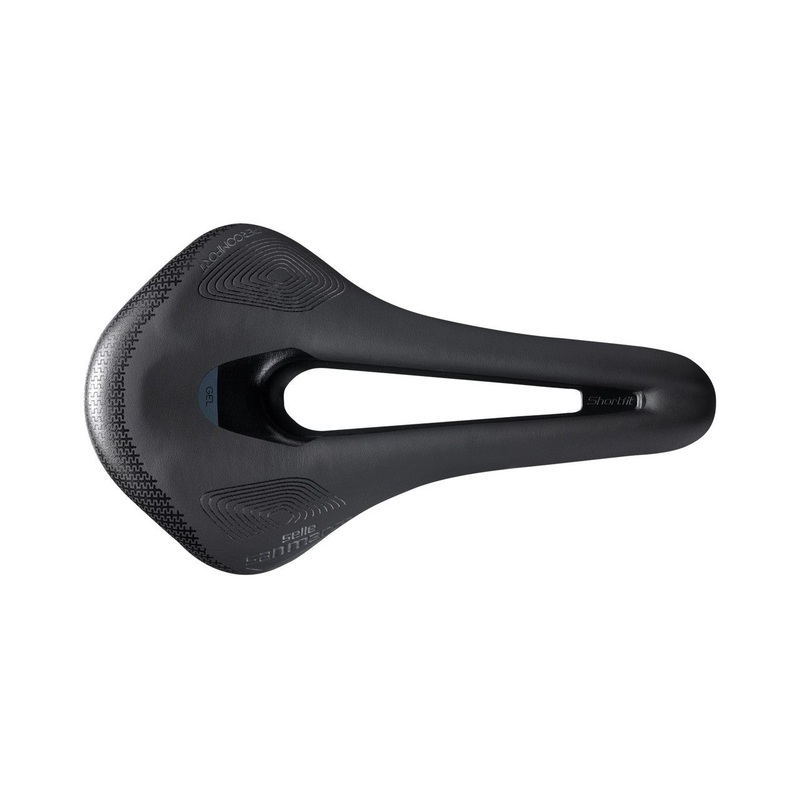 Selle San Marco Shortfit 2.0 Supercomfort Racing Saddle Black/Black S3