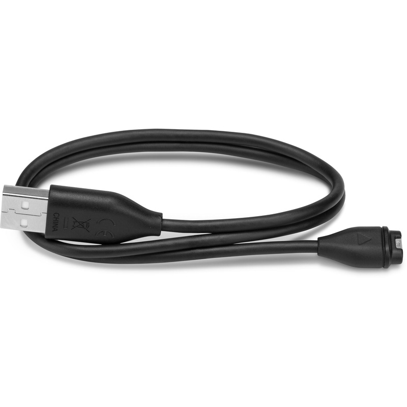 Garmin USB Charging Clip for Garmin Wearables Black One size