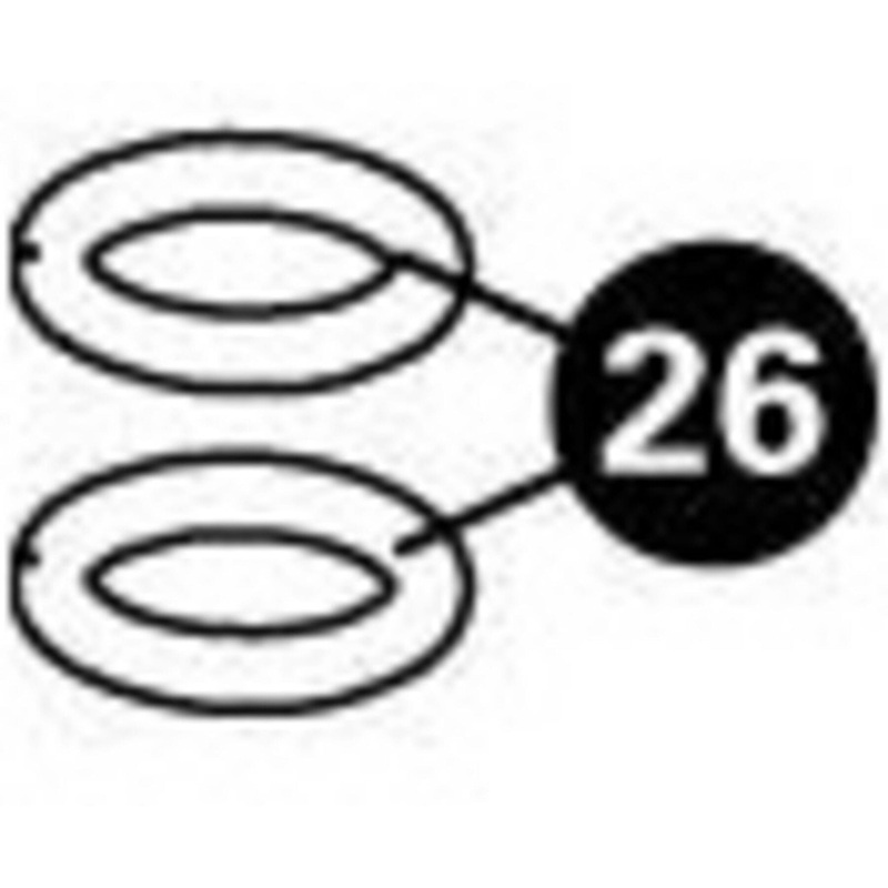 Park Tool 1576-2 Metric O-Ring for INF-1 and 2 Black One size