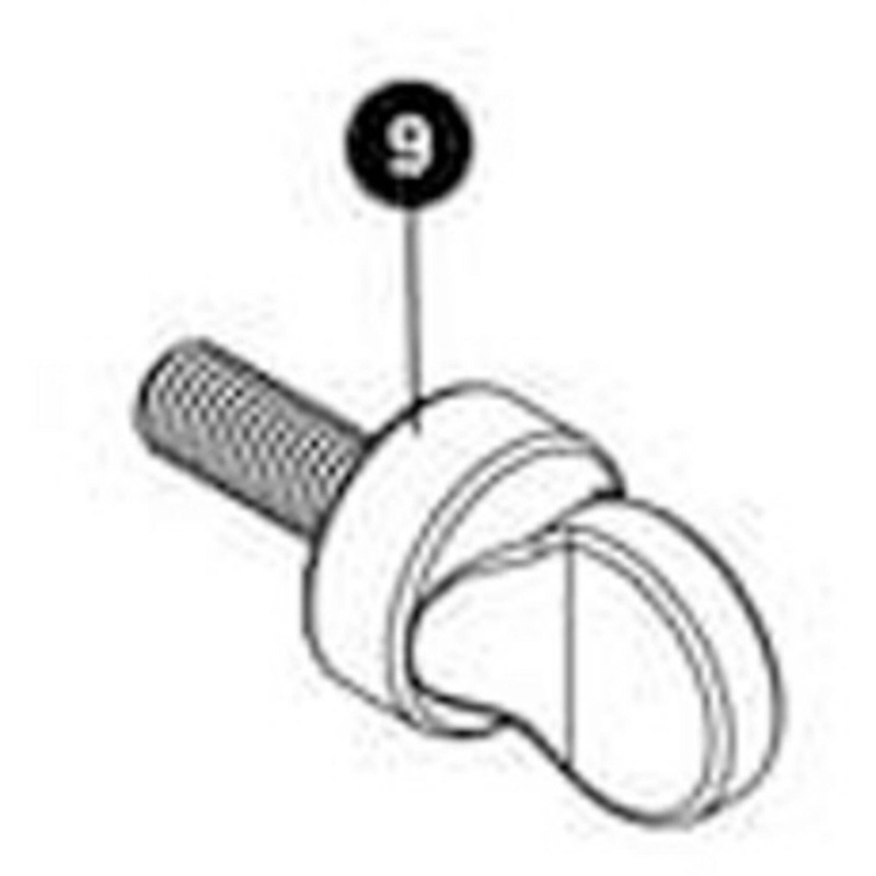 Park Tool 2543 Thumb Screw - WH-1 Black One size