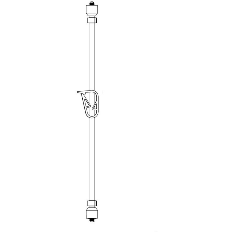 Park Tool 2617.2A DOT fluid bleed kit hose assembly - BKD-1, BKD-1.2 Clear One size