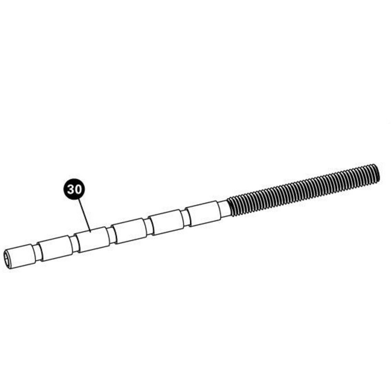 Park Tool 2752 - Shaft for SBK-1 Black One size