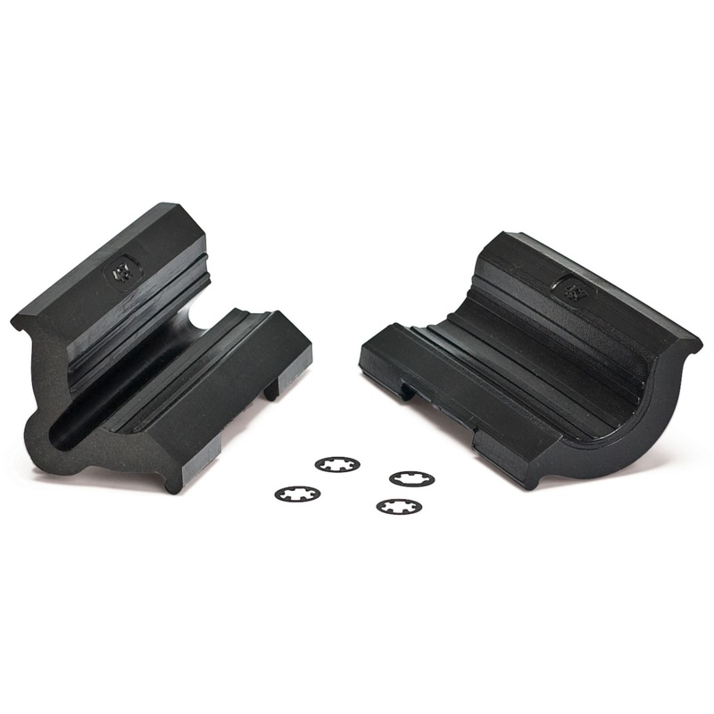 Park Tool 467G - Clamp covers for PCS-1 / 2 w/single cable reliefs Black One size