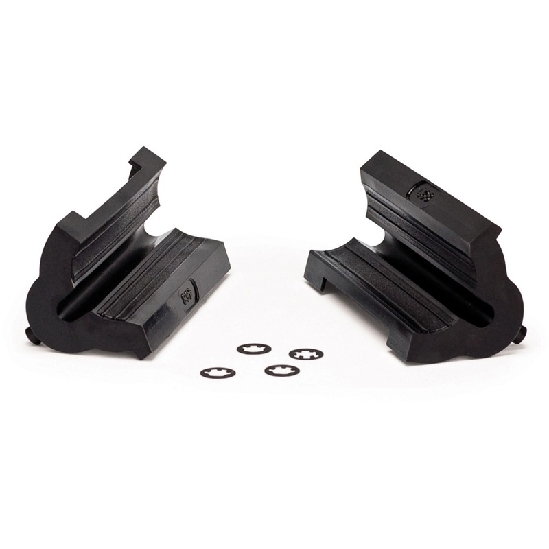 Park Tool 468B - Clamp covers for PRS-2 / 8 with double cable reliefs Black One size