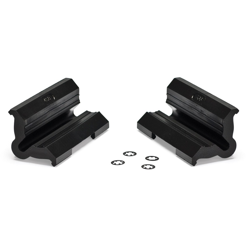 Park Tool 468G - Clamp covers for PCS-1 / 2 w/double cable reliefs Black One size