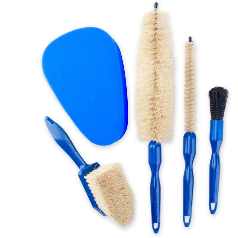 Park Tool BCB-5 -Professional Bike Cleaning Brush Set Blue / Black One size