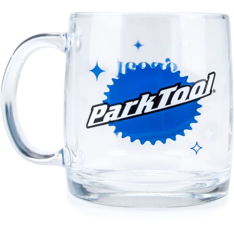 Park Tool MUG-7 - Glass Mug With Park Tool Logo Clear One size