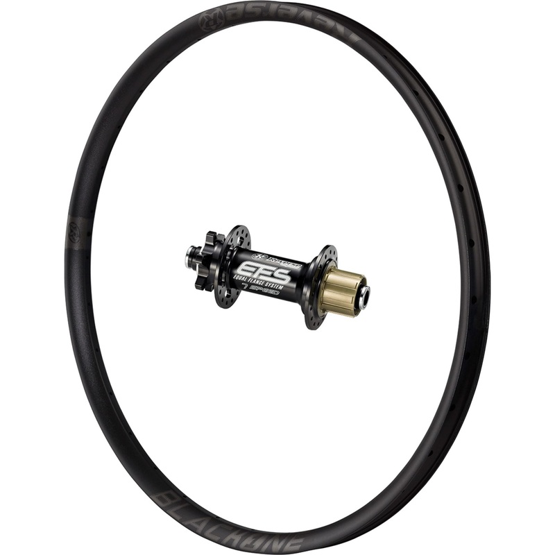 Reverse Components Black ONE DH Rear Wheel Stealth 27.5 150 x 12mm - Shimano DH7
