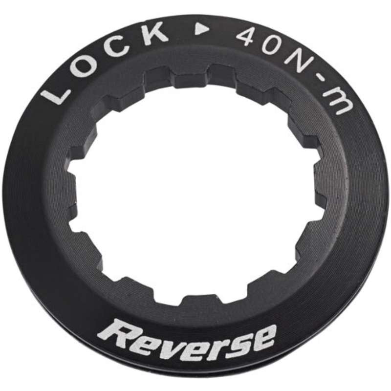 Reverse Components Cassette Lock Ring for 8-11 Speed Hubs Black