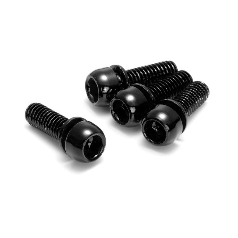 Reverse Components Disc Brake Bolts Black Pack of 4